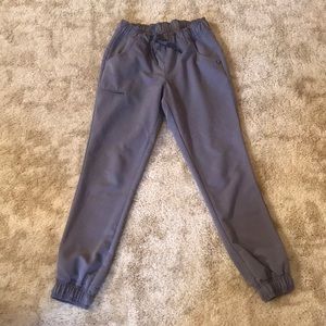 Jaanuu Women’s grey scrub jogger size XS